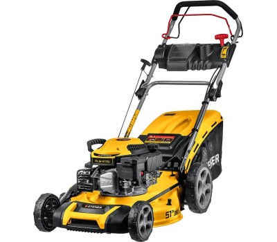 Газонокосилка бензиновая STEHER 510 мм, 6.5 л.с., бензиновая самоходная газонокосилка (GLM-510p)