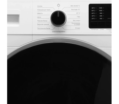 Стиральная машина Hyundai WFE9201 кл.:A+++ фронт. макс.:10.5кг белый инвертор