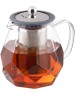 LEONORD Чайник заварочный, AROMA, 820 мл из боросиликатного стекла, корпус с гранями (106791)
