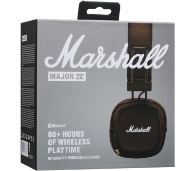 Наушники накладные беспроводные MARSHALL MAJOR IV Brown