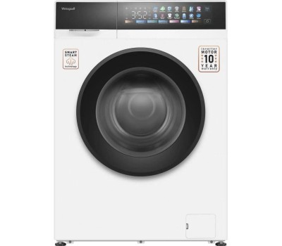 Стиральная машина узкая WEISSGAUFF WM 39107 Full Touch Inverter Steam, с фронтальной загрузкой, 7кг, 1000об/мин, с паром, инверторная