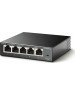 Коммутатор TP-LINK Коммутатор TL-SG105S 5 портов (5x1000Mbs, неуправляемый, настенный, настольный, L2, корпус-металл) (TL-SG105S)