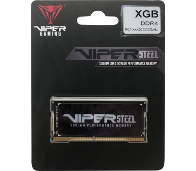 Оперативная память PATRIOT Оперативная память Steel Series PVS432G320C8S DDR4 - 1x 32ГБ 3200МГц, для ноутбуков (SO-DIMM), Ret