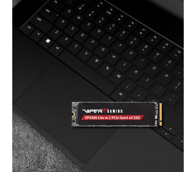 Накопитель SSD PATRIOT SSD накопитель Viper VP4300 Lite VP4300L1TBM28H 1ТБ, M.2 2280, PCIe 4.0 x4, NVMe, M.2