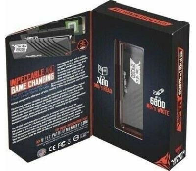 Накопитель SSD PATRIOT SSD накопитель Viper VP4300 Lite VP4300L1TBM28H 1ТБ, M.2 2280, PCIe 4.0 x4, NVMe, M.2