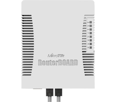 Роутер MIKROTIK Роутер hEX PoE, 4 LAN, 1xUSB, 1xSFP, белый [rb960pgs]