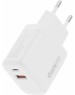BORASCO Сетевое зарядное устройство USB-A, USB-C, USB-C, 35Вт, 3A, белый [52387]