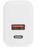 BORASCO Сетевое зарядное устройство USB-A, USB-C, USB-C, 35Вт, 3A, белый [52387]