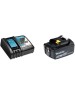 MAKITA Батарея аккумуляторная BL1830B LXT, 18В, 3Ач, Li-Ion, ЗУ в комплекте [191a25-2]