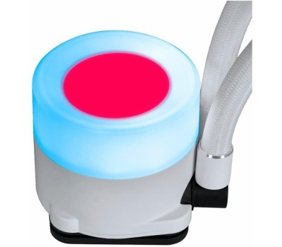 LIAN-LI Система водяного охлаждения Lian Li Galahad II Trinity 360, 4-pin, ARGB, 120мм, белый, retail [g89.ga2t36w.00]