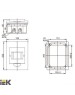 Щит распределительный IEK Щит распределительный (MKP12-V-04-40-20) ЩРВ-П-4 для уст.мод.устр. встраиваемый 136мм 87мм 222мм