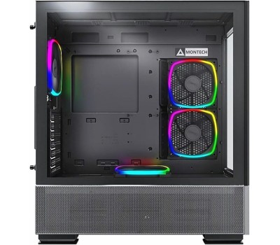 Корпус для ПК MONTECH Корпус ATX Sky Two, Midi-Tower, без БП, черный [sky two bl]