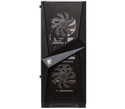 Корпус MSI Корпус MAG FORGE 100M Mid-Tower, ATX, 2xUSB 3.2, Audio I/O, 2x120mm RGB Fan, 1x120mm black Fan, 6-ch Light controller, Front metal MESH, Up to 330mm GPU, Tempered Glass (676414)