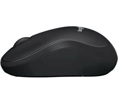 LOGITECH Мышь беспроводная B220 Silent Black черная, оптическая, 1000dpi, 2.4GHz, USB-ресивер, бесшумная, под любую руку, RTL