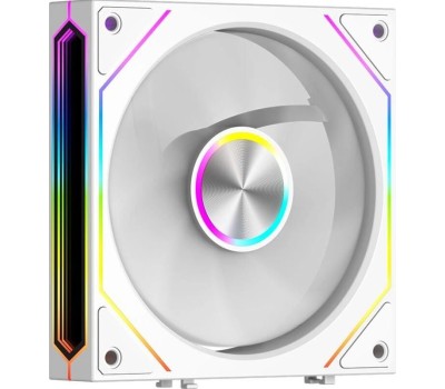 PCCOOLER Вентилятор F3 X120R WH Reverse, 120мм, 4-pin, 1800об/мин, 15 - 28.4 дБ, ARGB, белый, Ret [f3x12r-bkac112-gl]