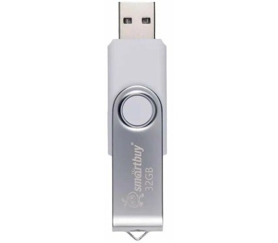 SMARTBUY UFD 2.0 накопитель 032GB Twist White (SB032GB2TWW)