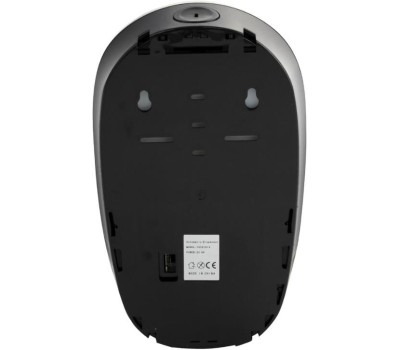 GFmark - Дозатор СЕНСОРНЫЙ, для жидкого МЫЛА , модель КОКОН с окошком, пластик АБС, ХРОМ, с датчиком объёма жидкости и уровня заряда батарей, 1000 мл 720