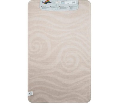 САНАКС - Коврик в ванную КЛАССИК УНИ 202018, одинарный БЕЖЕВЫЙ, 55х90 см, 100% полиэстер 00323