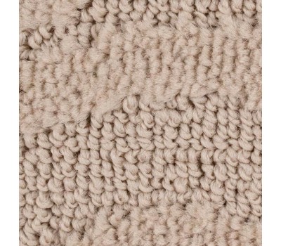 САНАКС - Коврик в ванную КЛАССИК УНИ 202018, одинарный БЕЖЕВЫЙ, 55х90 см, 100% полиэстер 00323