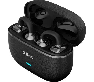 TWS наушники TTEC Наушники-клипсы беспроводные AirBeat Onyx Open-Ear Clip On Wireless Bluetooth Headset. Цвет: черный