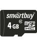 Карта памяти SMARTBUY (SB4GBSDCL10-01) MicroSDHC 4GB Class10 + адаптер
