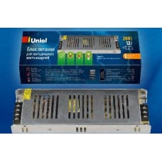 Не герметичные (класс защиты IP 20) UNIEL (UL-00002432) UET-VAS-200A20 12V IP20