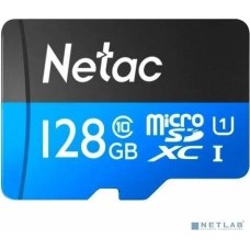 NETAC Micro SecureDigital 128GB microSDHC Class10 NT02P500STN-128G-R P500 + adapter