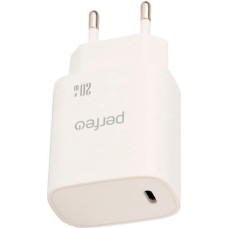 Сетевое зарядное устройство с разъемом PERFEO TYPE-C, 20W, белый (I4660)