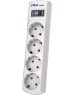 PILOT Сетевой фильтр mini, 1.8м, белый [127]