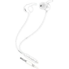 Гарнитура AKSBERRY (6920680834372) АM10 Sport с микрофоном, белый