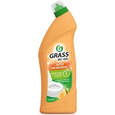 Моющее средство GRASS 126060 WC-GEL для чистки сантехники аромат цитруса (флакон 750мл)