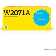 Картридж T2 W2071A картридж TC-HW2071A для HP Color Laser 150a/150nw/MFP 178nw/MFP 179fnw (700 стр.) голубой, с чипом