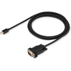 BURO Кабель аудио-видео 1.1v miniDisplayport (m)/VGA (m) 2м. позолоч.конт. черный (BHP MDPP-VGA-2)