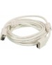 NINGBO Кабель VGA CAB016S, VGA (m) - VGA (m), ферритовый фильтр , круглое, 5м, серый
