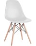 Стул BRABIX Комплект стульев Eames CF-010, 4шт, на ножках, белый [532630]