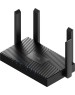 CUDY Wi-Fi роутер WR3000, Wi-Fi 6, AX3000, 2.4/5ГГц, 4 LAN, черный