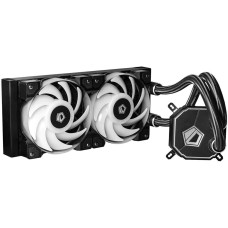 ID-COOLING Система водяного охлаждения Dashflow 240 Basic, 4-pin, белый, 120мм, Ret [dashflow 240 basic white]