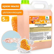 Крем-мыло CLEAN&GREEN Жидкое крем-мыло INTENSE молоко и мёд 5 л. увлажняющее CG8152