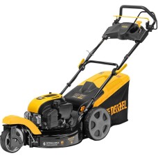 Газонокосилка DENZEL Бензиновая газонокосилка GLT-460SP-T, Trike 149 см3, 46 см, привод, панель, 60л 58810