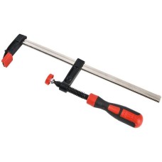 Струбцина DELI Струбцина F-образная усиленная DL110525Z 250x50 мм, макс. усилие зажима 2000N, резьба 12мм