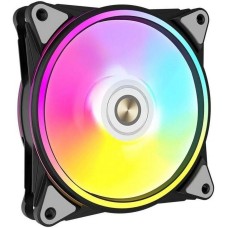 ALSEYE Вентилятор в корпус HALO PRO B-P (rubber screw) FAN 120mm, hydraulic, 800~1800rpm, max 51.87CFM, max 26dBA, ARGB. PWM, Black, RTL