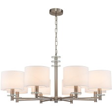ESCADA Подвесной светильник 641/8PL E14*60W Satin nickel