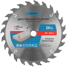 GROSS Пильный диск по дереву 190 x 20/16 x 24Т 73315