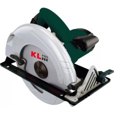 KLPRO Профессиональная пила циркулярная KLDAT96235 (Сеть, 2400 Вт, 3650 об/мин, пильный диск, запасные щетки)