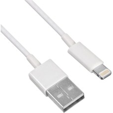 KINGPRICE Кабель KP-USBAL-1m USB (m)-Lightning (m) 1м белый