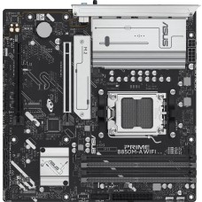 Материнская плата ASUS Материнская плата PRIME B850M-A WIFI Socket AM5 AMD B850 4xDDR5 mATX AC`97 8ch(7.1) 2.5Gg RAID+VGA+HDMI+DP