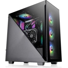 THERMALTAKE Корпус ATX Divider 300 TG ARGB, Midi-Tower, без БП, черный [ca-1s2-00m1wn-01]
