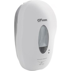 GFmark - Дозатор СЕНСОРНЫЙ,для жидкого МЫЛА, модель КОКОН с окошком, пластик АБС, БЕЛЫЙ, с датчиком объёма жидкости и уровеня заряда батарей, 1000 мл 721