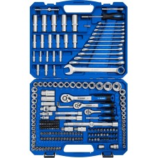 ЗУБР А-216, 216 предм., (1/2″+ 3/8″+ 1/4″), универсальный набор инструмента, Профессионал (27674-H216)