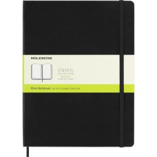 MOLESKINE Блокнот CLASSIC QP092 XLarge 190х250мм 192стр. нелинованный твердая обложка черный